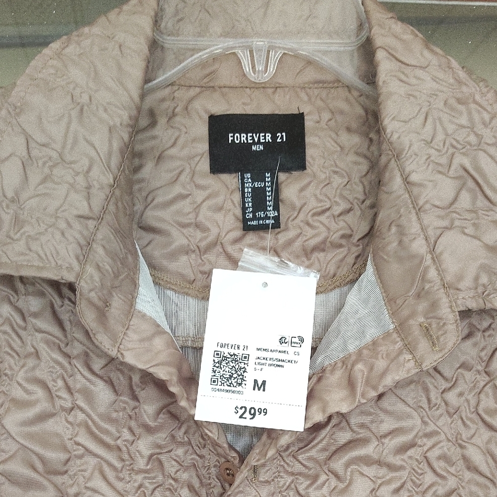 Forever 21 Crinkle Texture Shirt/Jacket! - Picture 2 of 5